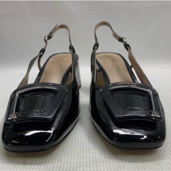 Sam Edelman Womens Tracie Adjustable Slingbacks Shoes Black Size 8M New w/o Box - Picture 8 of 8